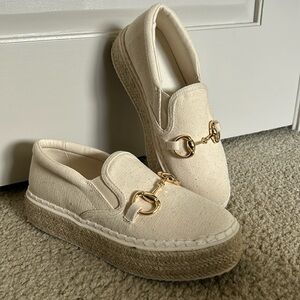 Platform Slip On Shoes